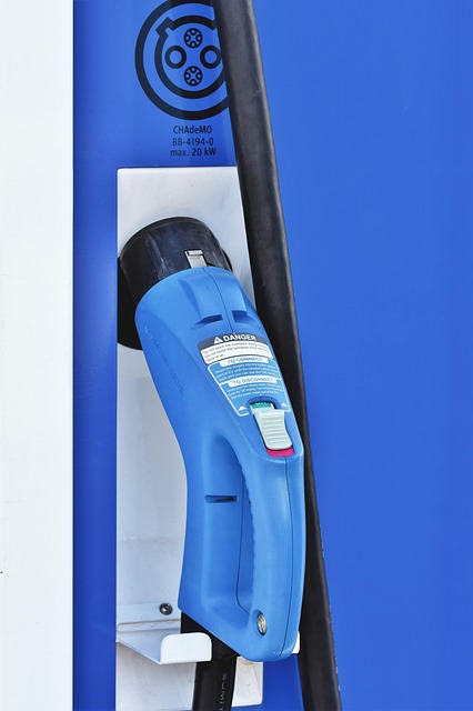 Wallbox blau